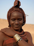 The Himba who live in the northern areas of Namibia are among the world's last nomadic people.